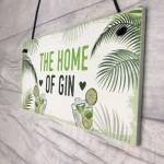 Gin Sign Funny Gin Gift Home Bar Sign For Garden Summer House