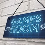 Gamer Gift Gaming Sign Man Cave Boys Bedroom Decor Boys Bedroom