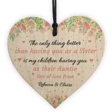 Sister Auntie Gift From Children Mothers Day Love Gifts