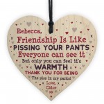 Best Friend Sign Personalised Friendship Gift Funny Thank You