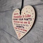 Best Friend Sign Personalised Friendship Gift Funny Thank You