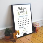 Newborn Baby Gift Baby Boy Girl Christening Gift Nursery Print