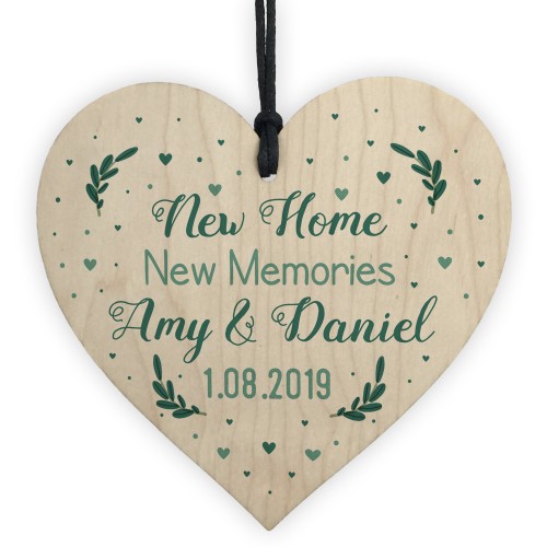 Personalised Housewarming Gift First Home New Plaque Sign 