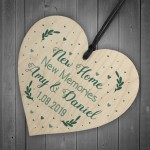 Personalised Housewarming Gift First Home New Plaque Sign 