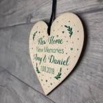 Personalised Housewarming Gift First Home New Plaque Sign 