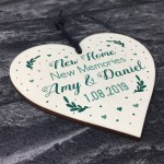 Personalised Housewarming Gift First Home New Plaque Sign 