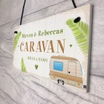 Caravan Sign Novelty Personalised Caravan Accessories Retirement