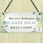 Summer House Personalised Summer House Accessories Garden Sign