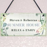 Summer House Personalised Summer House Accessories Garden Sign
