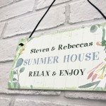 Summer House Personalised Summer House Accessories Garden Sign