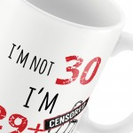 Funny 30th Birthday Gifts For Women Men Thirty Party Mug Gift 