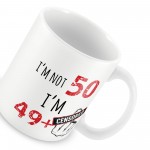 Funny 50th Birthday Gifts For Women Fifty Party Mug Friend Gift