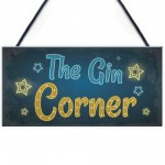 Gin Corner Gin Signs And Plaques Bar Pub Man Cave Accessories