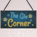 Gin Corner Gin Signs And Plaques Bar Pub Man Cave Accessories