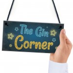 Gin Corner Gin Signs And Plaques Bar Pub Man Cave Accessories