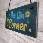 Gin Corner Gin Signs And Plaques Bar Pub Man Cave Accessories