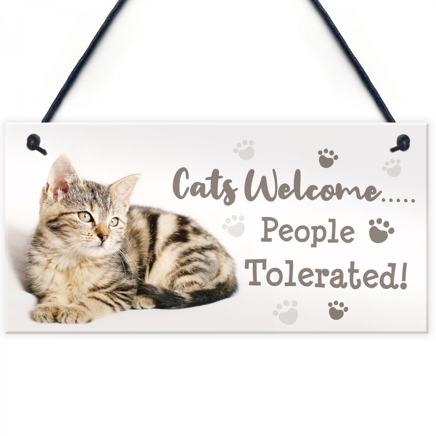 Cat Signs For Home Funny Hanging Cat House Sign Animal Cat Lover