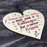 Thank You Colleague Gifts Birthday Christmas Colleague Plaques