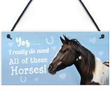 Funny Horse Lover Gift Horse Sign Funny Hanging Stable Door Sign