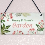 Personalised Sign For Garden Summer House Mum Nan And Grandad