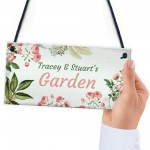 Personalised Sign For Garden Summer House Mum Nan And Grandad