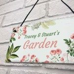 Personalised Sign For Garden Summer House Mum Nan And Grandad