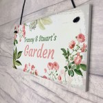Personalised Sign For Garden Summer House Mum Nan And Grandad