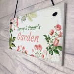 Personalised Sign For Garden Summer House Mum Nan And Grandad