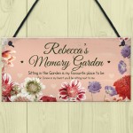 In Memory Plaque Personalised Memory Garden Sign Memorial