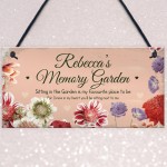 In Memory Plaque Personalised Memory Garden Sign Memorial