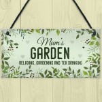 Any Name Garden Sign Personalised Hanging Plaque For Garden