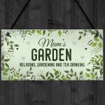 Any Name Garden Sign Personalised Hanging Plaque For Garden