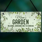 Any Name Garden Sign Personalised Hanging Plaque For Garden