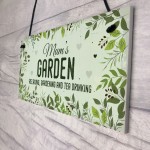 Any Name Garden Sign Personalised Hanging Plaque For Garden