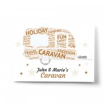 Caravan Decor Carvan Sign Novelty Gift Print Camping Sign Gift