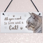 Cat Sign For Home Funny Cat Gift Home Wall Plaque Pet Lover Gift