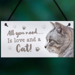 Cat Sign For Home Funny Cat Gift Home Wall Plaque Pet Lover Gift