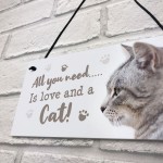 Cat Sign For Home Funny Cat Gift Home Wall Plaque Pet Lover Gift