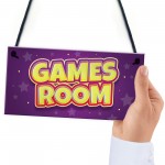 Novelty Gaming Sign Gamer Gift Games Room Arcade Gift For Son