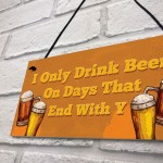 Funny Bar Sign To Hang in Home Bar Garden Pub Funny Alcohol Gift