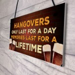 Alcohol Gin Beer Vodka Gift Hanging Home Bar Pub Garden Sign