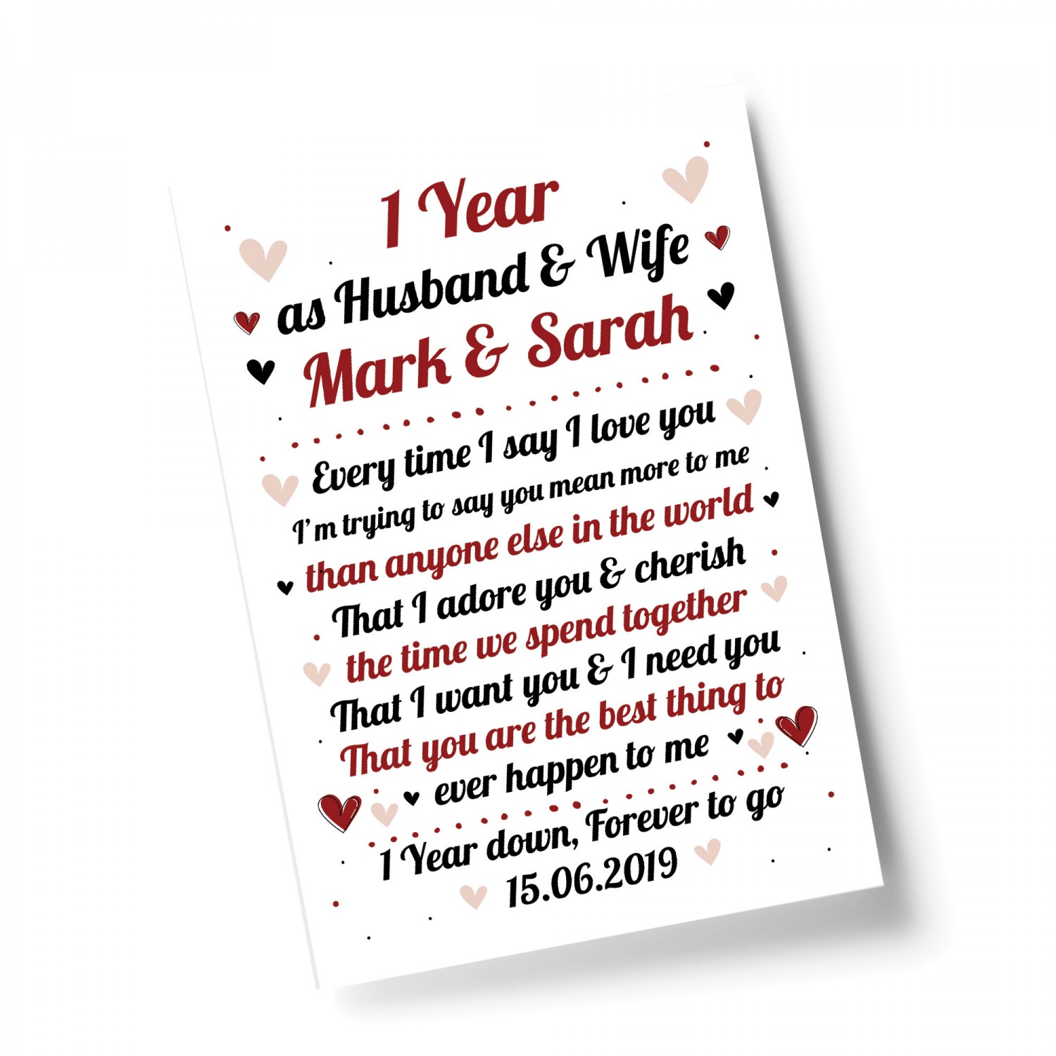 1st year wedding anniversary gift best sale for husband