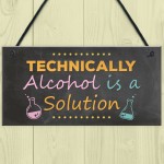 Neon Effect Funny Alcohol Gift Funny Sign For Bar Pub Garden