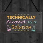 Neon Effect Funny Alcohol Gift Funny Sign For Bar Pub Garden