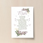 Mother And Daughter Gift Print Mum Birthday Christmas Gift 