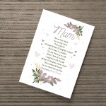 Mother And Daughter Gift Print Mum Birthday Christmas Gift 