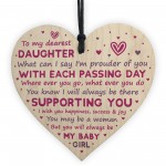 Daughter Gift From Dad Mum 18th 21st Birthday Gift Card Daughter
