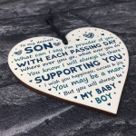 Son Gift From Dad 18th 21st Birthday Gift Card Son Gift From Mum