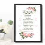 Sister Gift For Birthday Christmas Gift for Best Friend Keepsake