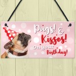 Dog Sign For Home Funny Gift From Pug Gift Mum Dad Birthday Gift